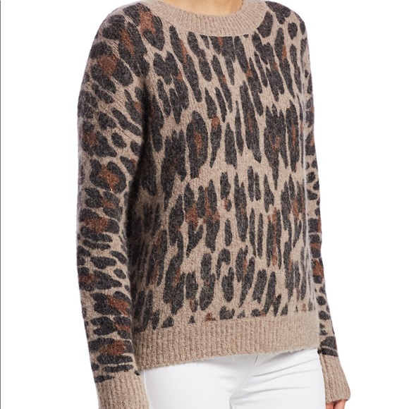 Rails Lana Leopard Print Sweater - Picture 3 of 6